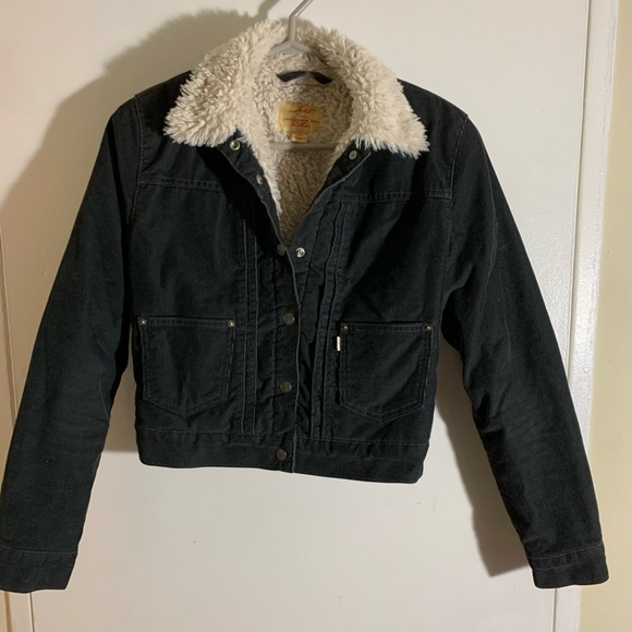 Levi's Jackets & Blazers - vintage corduroy levi’s crop jacket